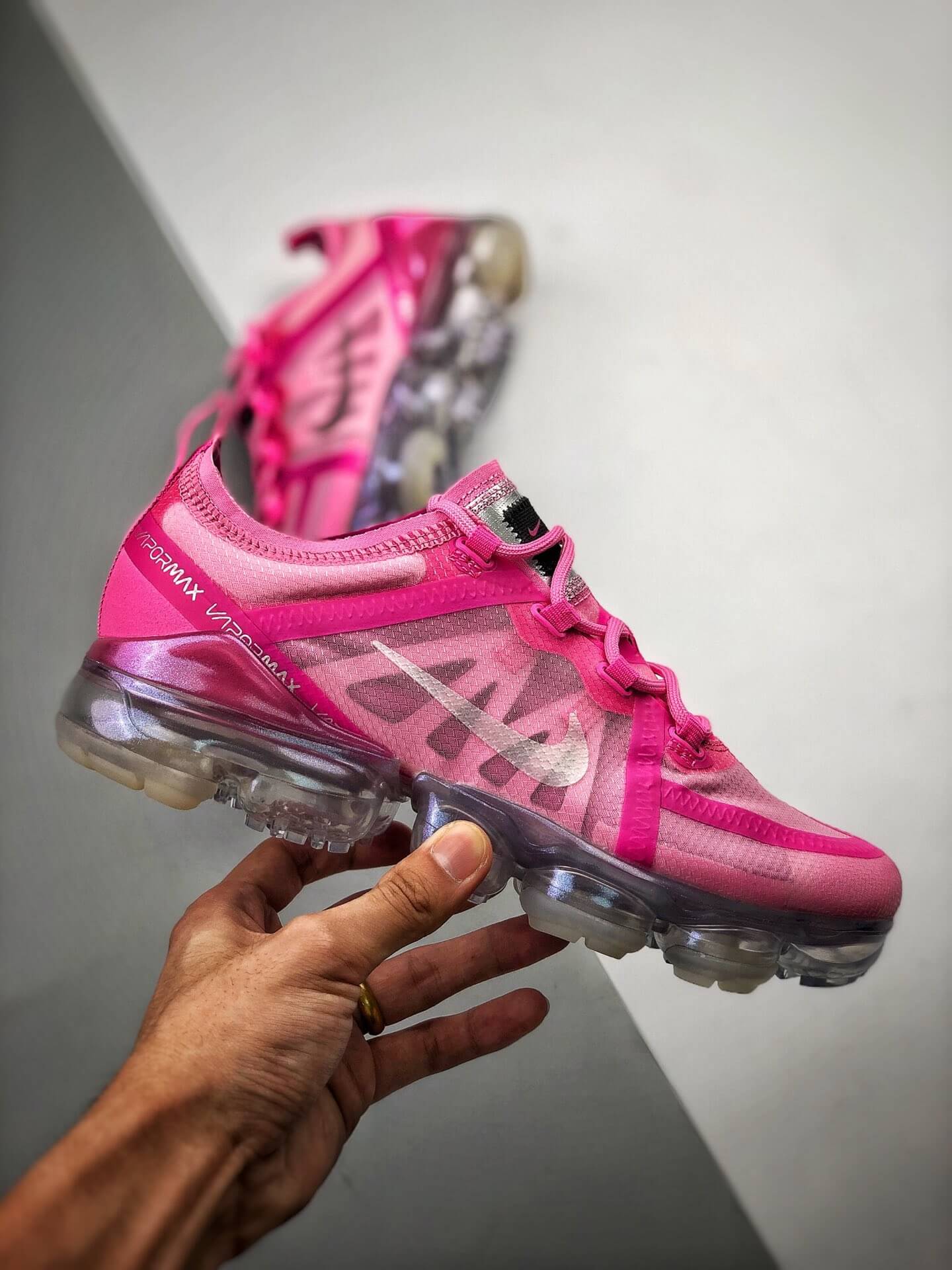 nike air vapormax 2019 psychic pink women's shoe