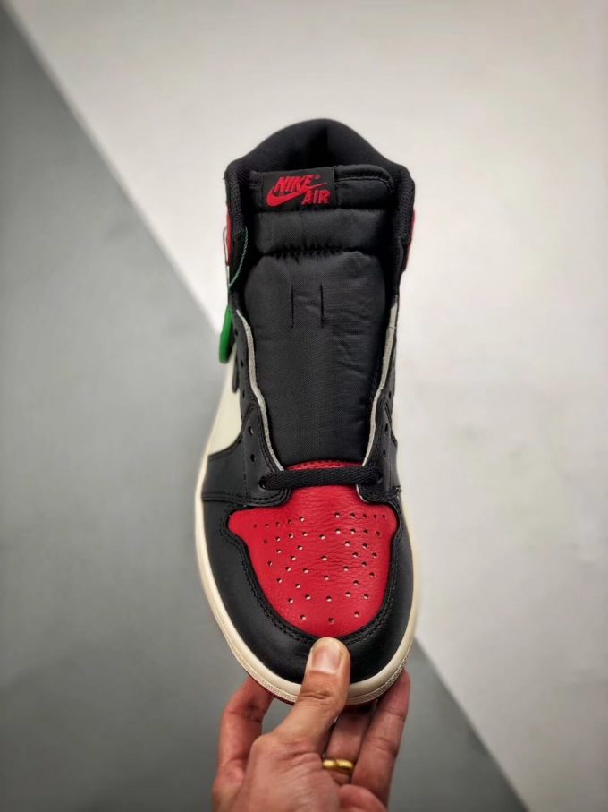 The Air Jordan 1 Retro High OG Bred Toe Best Quality RepSneaker 03