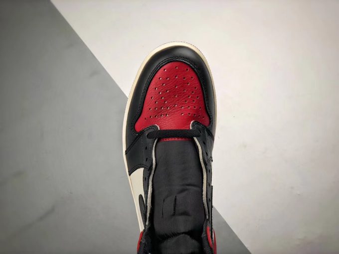 The Air Jordan 1 Retro High OG Bred Toe Best Quality RepSneaker 08
