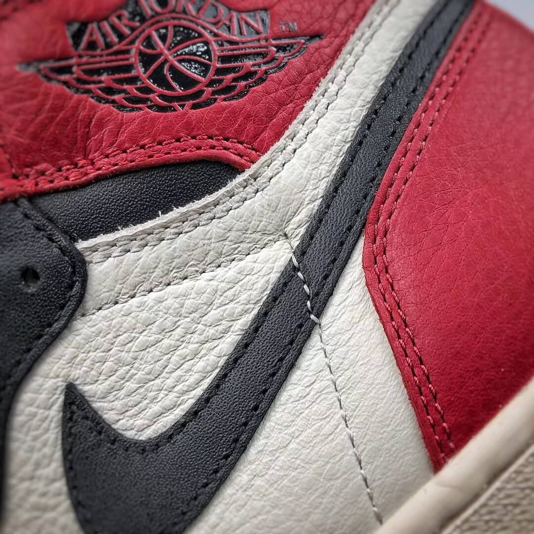 The Air Jordan 1 Retro High OG Bred Toe Best Quality RepSneaker 13