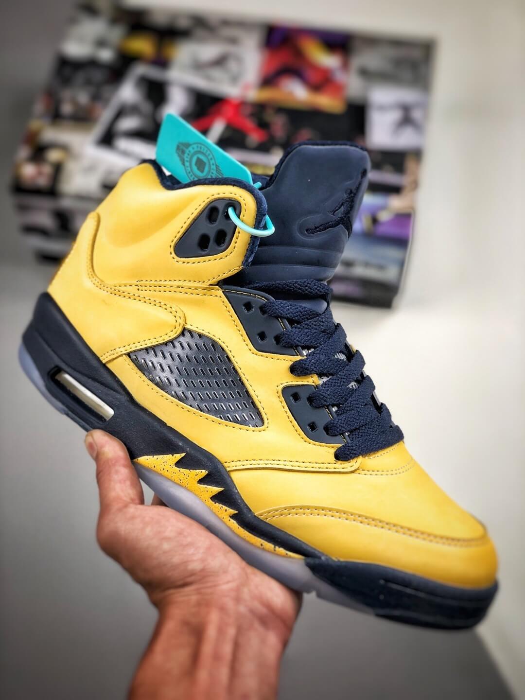 jordan 5 michigan sp