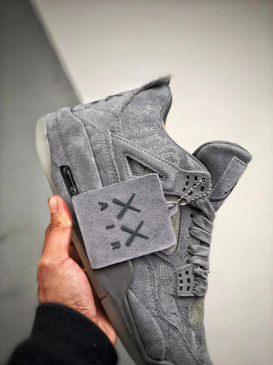 jordan 4 kaws cool grey