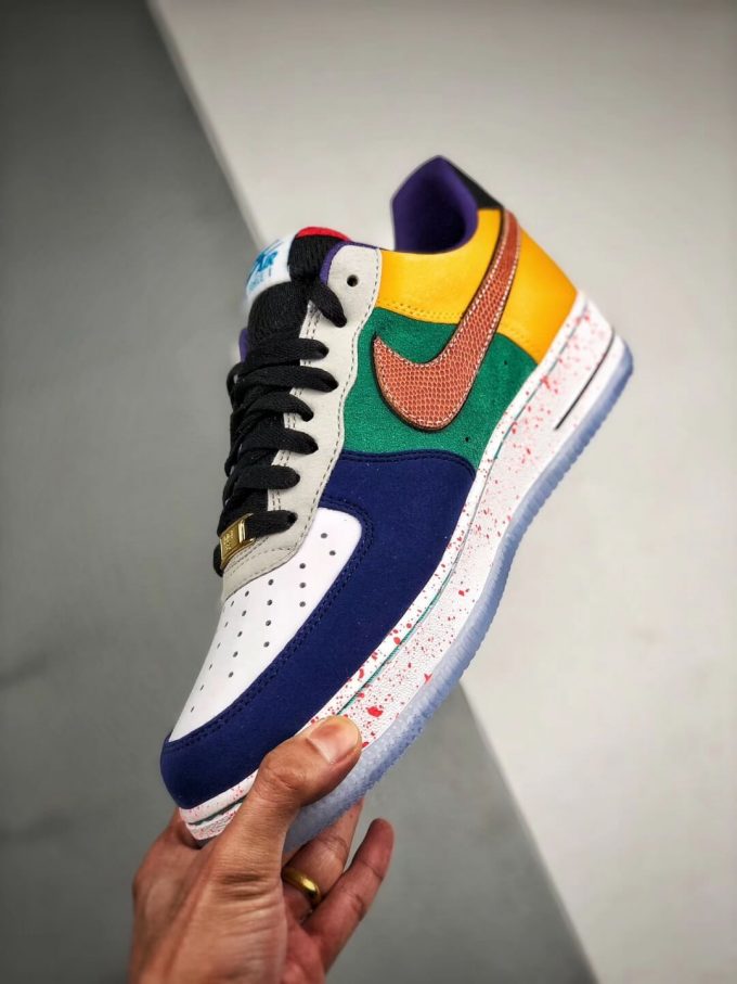 The Nike Air Force 1 07 LV8 What The LA Multi Color Sneaker Top Replica Shoes 04