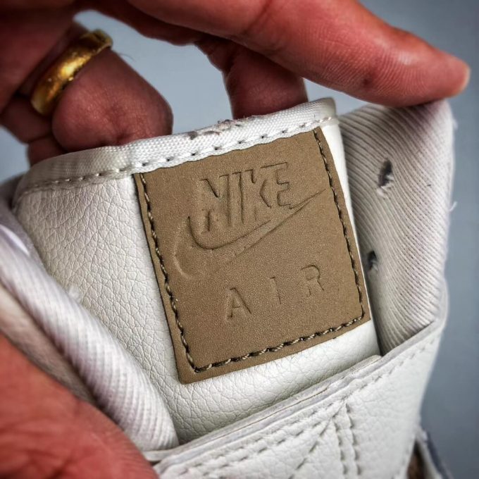 The Nike Air Force 1 Hi Yohood Rice White Rice Blanc High Top RFID Tag Sneaker RepShoes 13