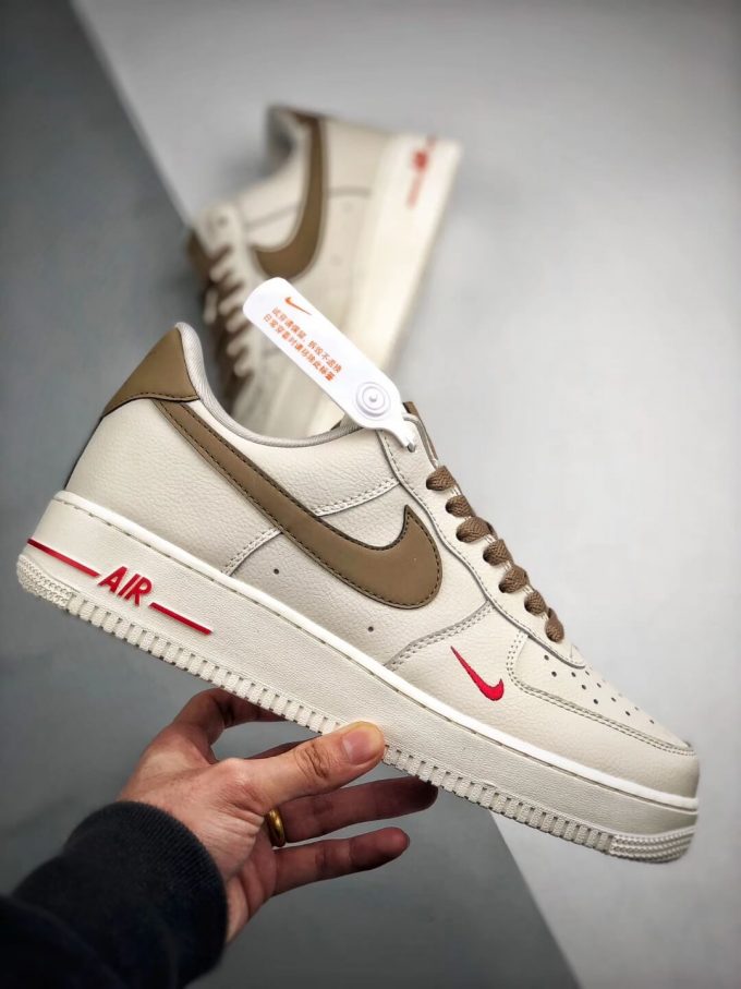 The Nike Air Force 1 Hi Yohood Rice White Rice Blanc RFID Tag Low Top Sneaker RepShoes 02