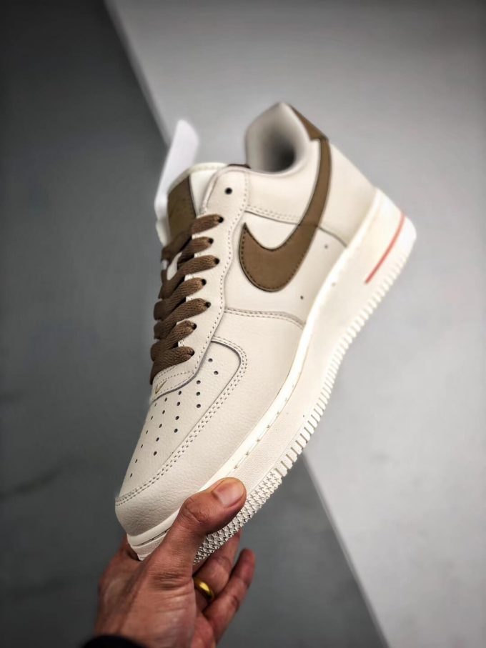 The Nike Air Force 1 Hi Yohood Rice White Rice Blanc RFID Tag Low Top Sneaker RepShoes 04