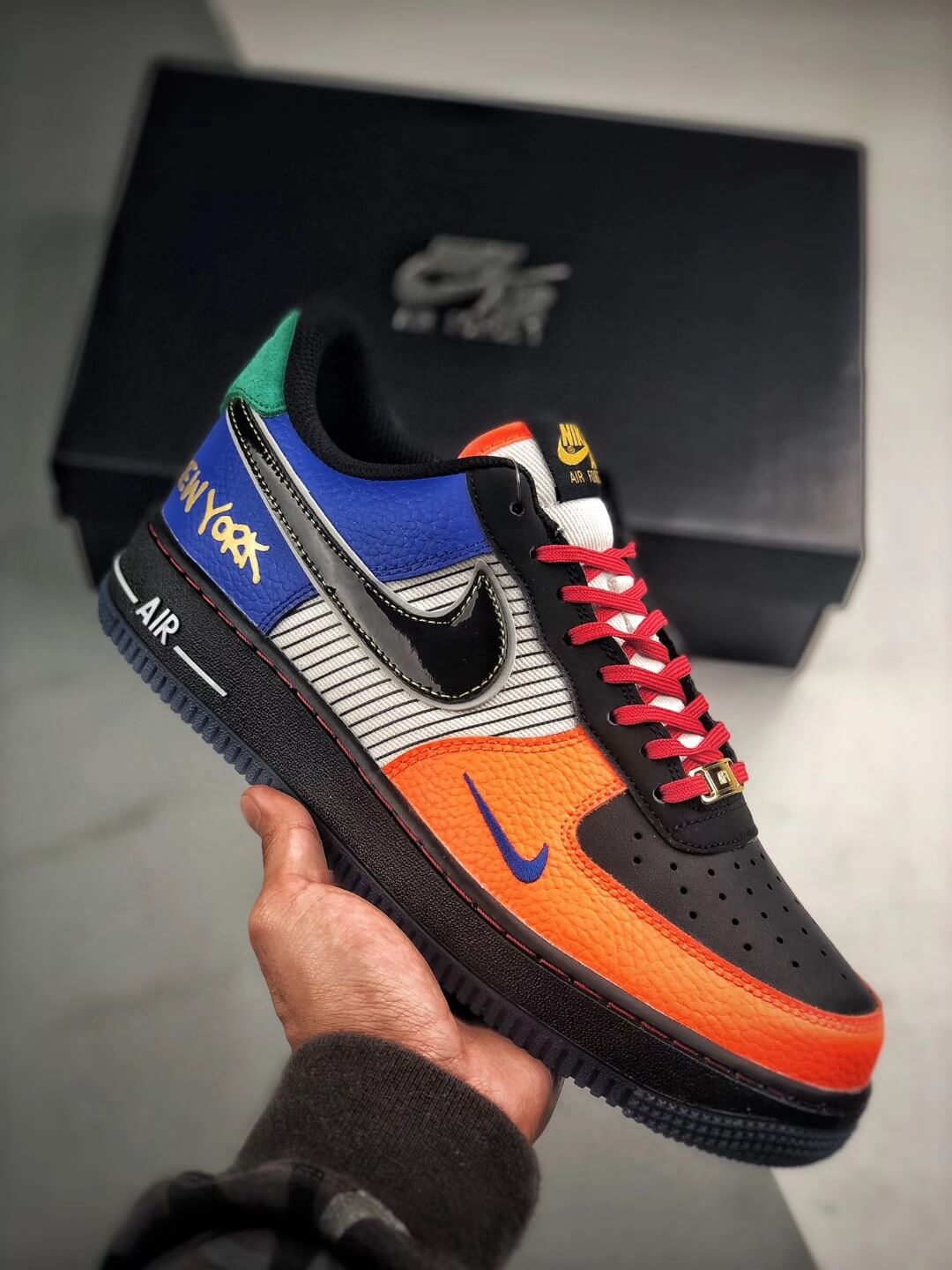 The Nike Air Force 1 Low 07 What The NYC Top Fake Sneaker 01