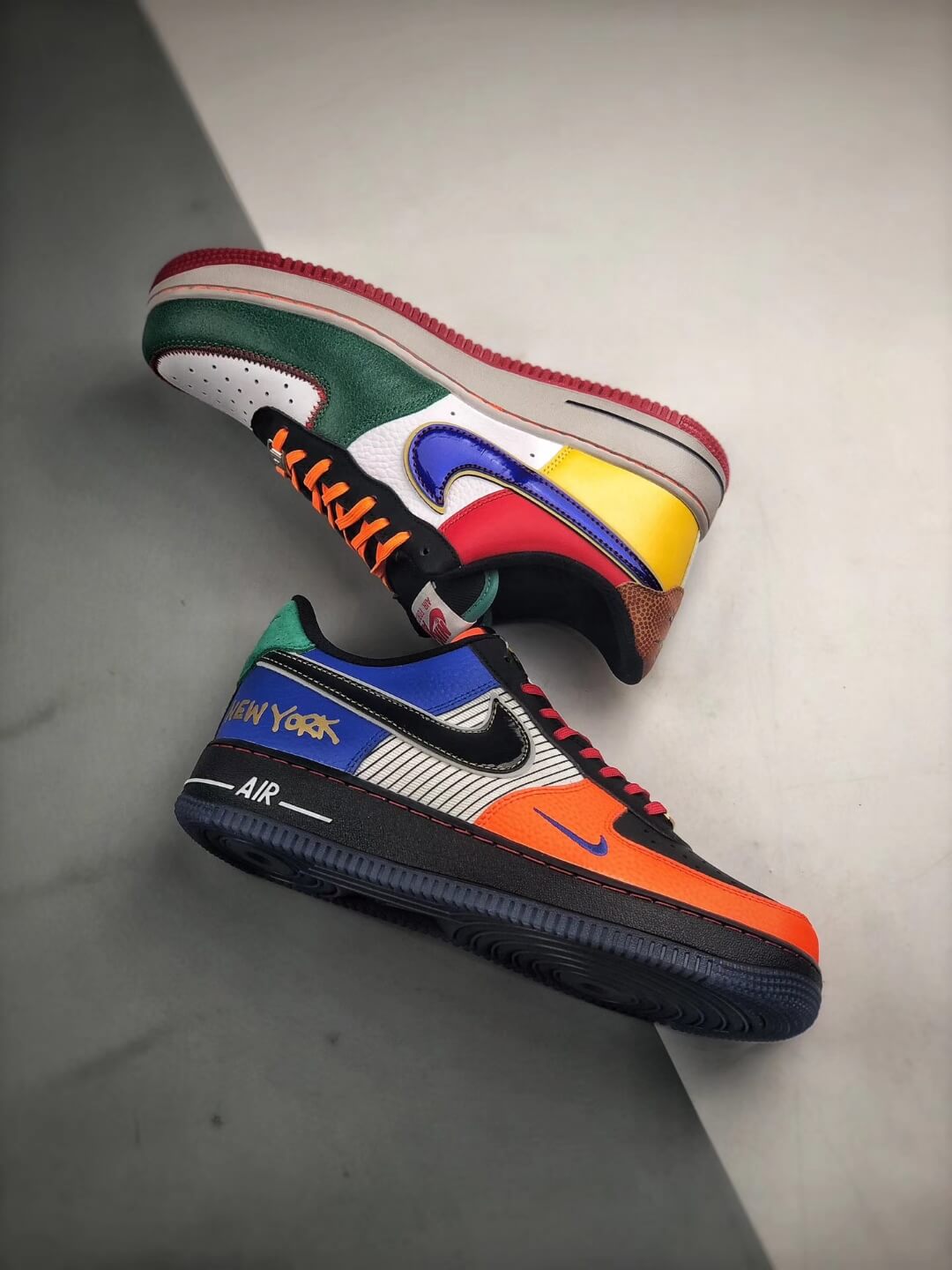 The Nike Air Force 1 Low 07 What The NYC Top Fake Sneaker 08