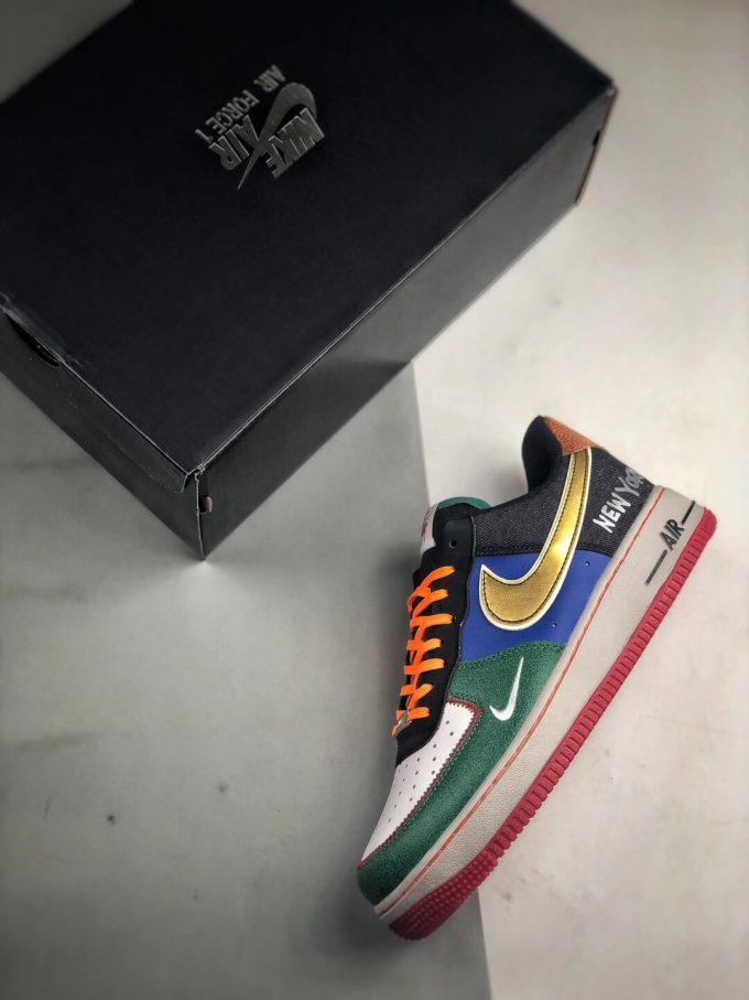 The Nike Air Force 1 Low 07 What The NYC Top Fake Sneaker 09
