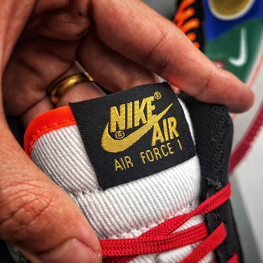 The Nike Air Force 1 Low 07 What The NYC Top Fake Sneaker 10