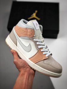nike air jordan 1 mid milan tan solo