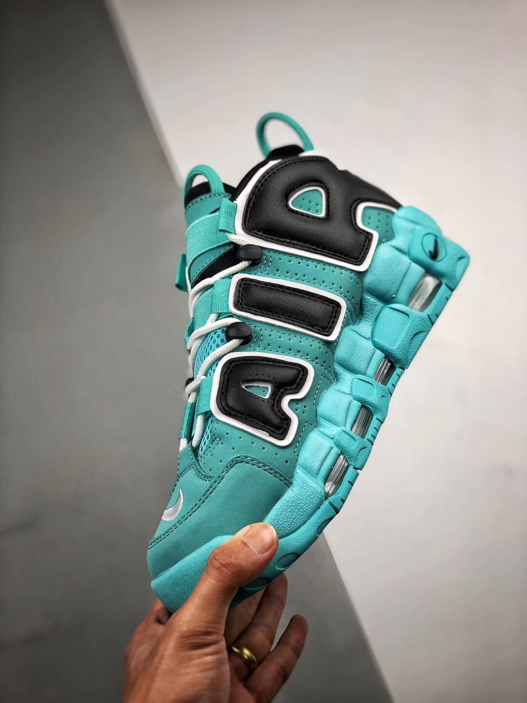 uptempo light blue