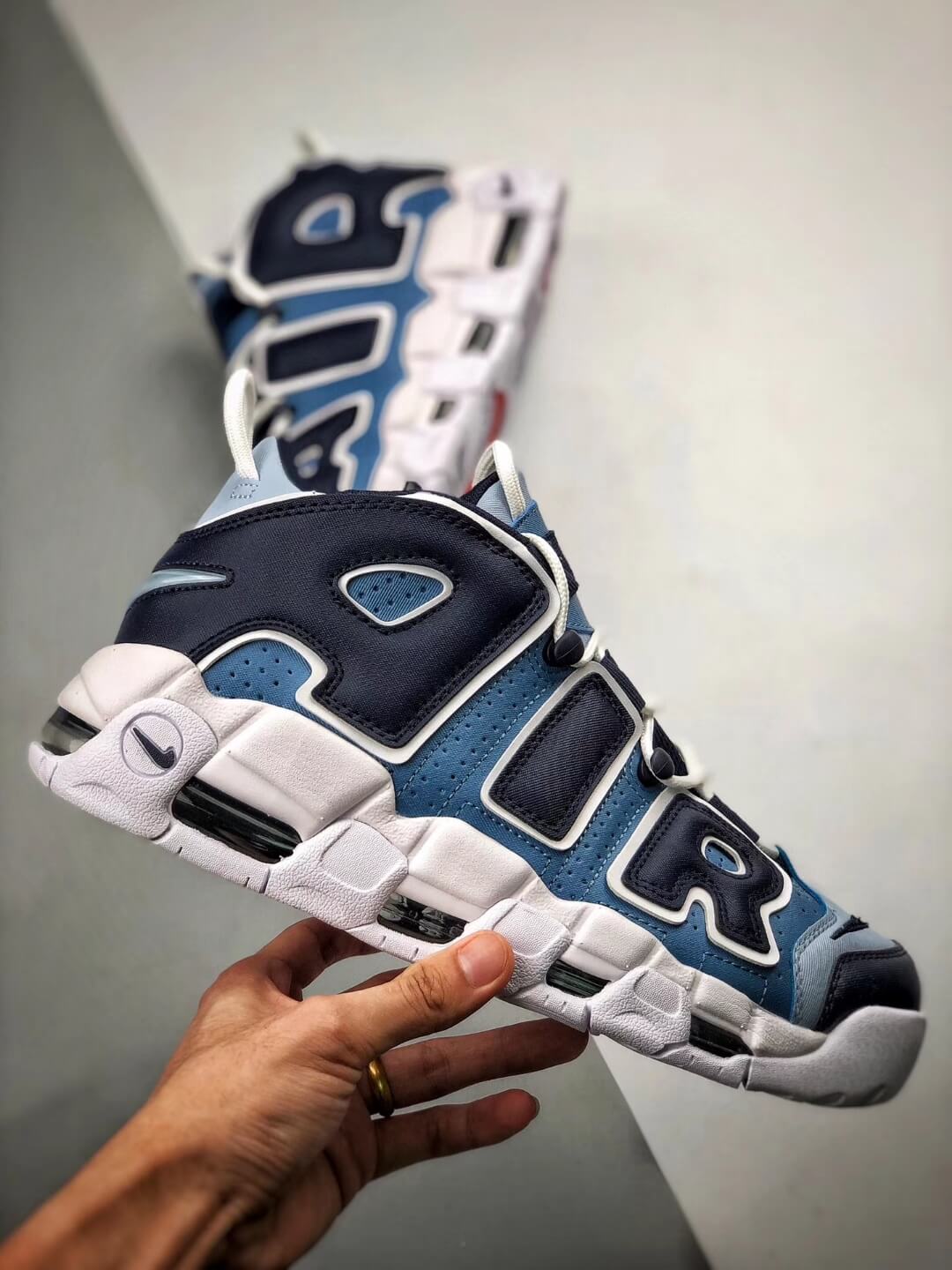 air uptempo denim