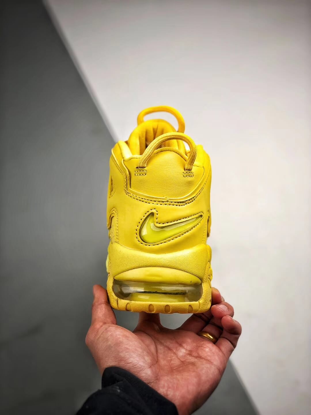 yellow basketball shoes nike