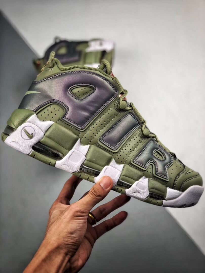 nike uptempo khaki