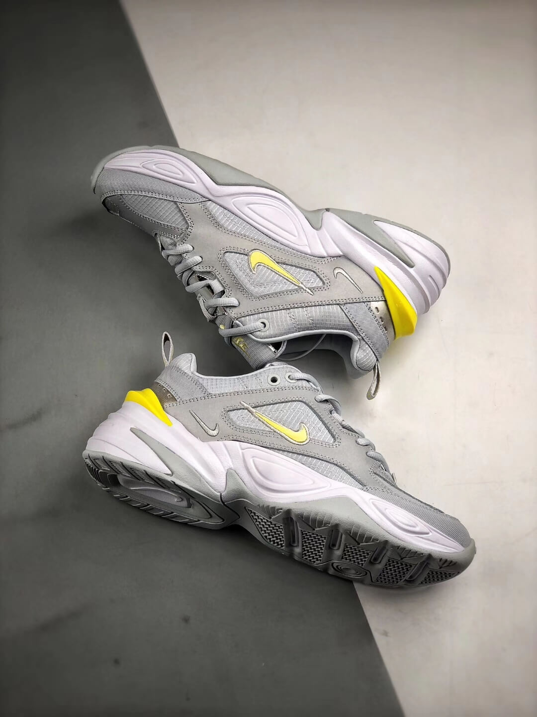 nike mk2 tekno yellow