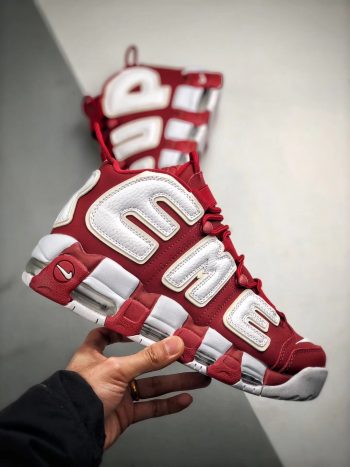 SUPREME X AIR MORE UPTEMPO 'RED' – The 