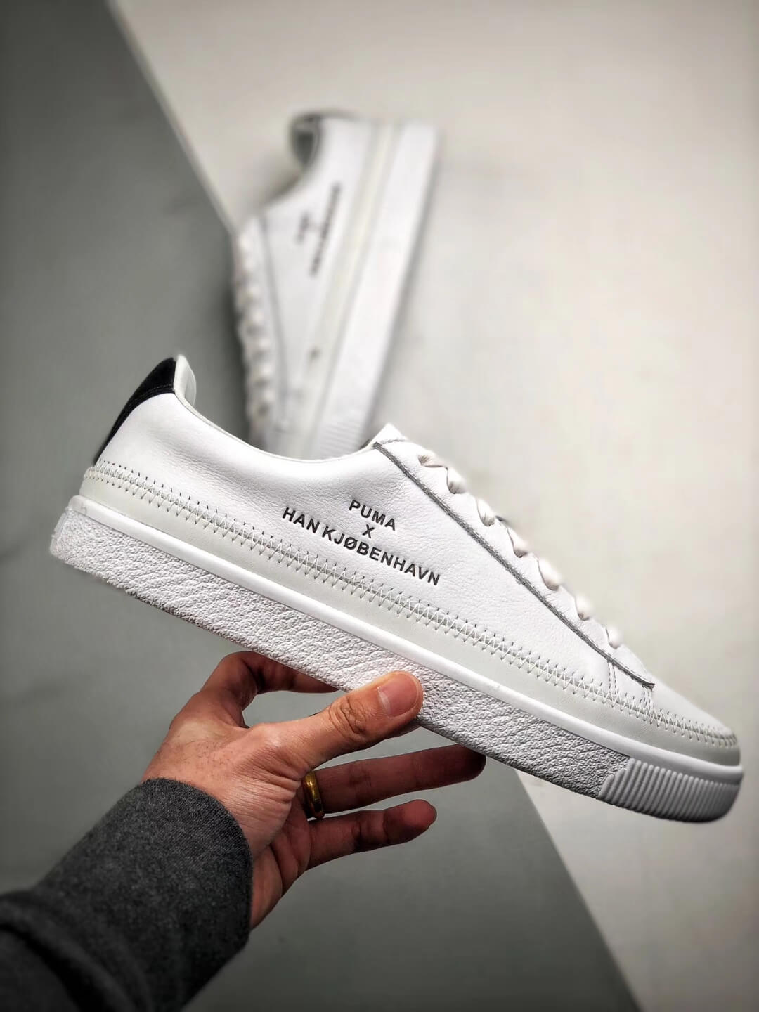 puma clyde stitched han