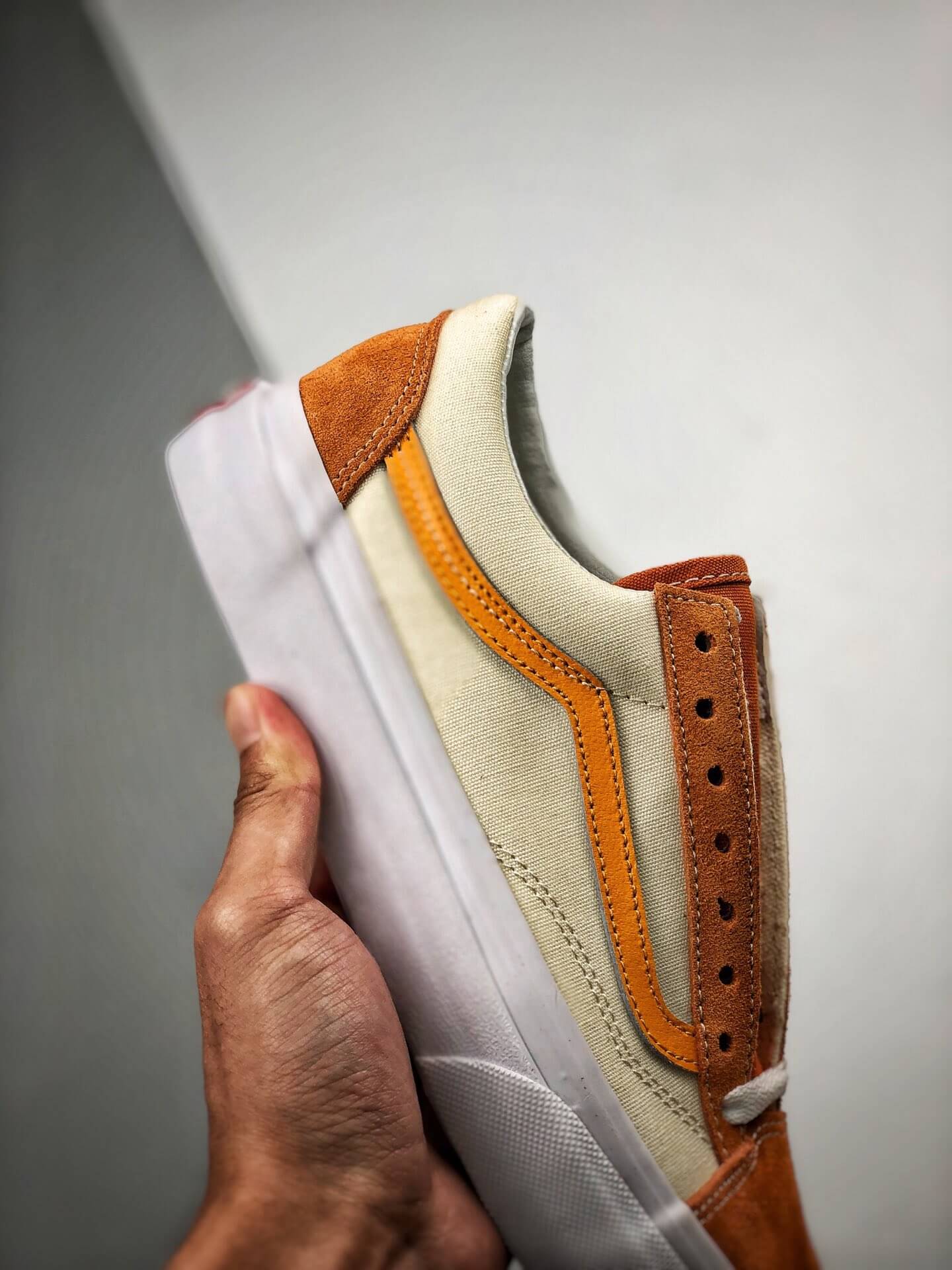 vans style 36 retro amberglow