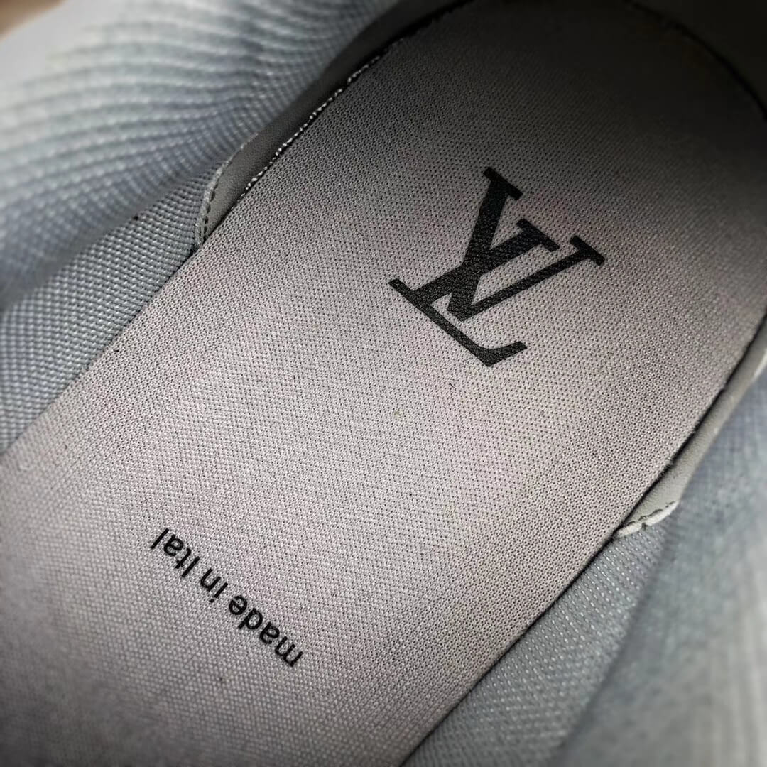 The Virgil Abloh Louis Vuitton LV Trainer Sneaker Boot #54 Black Grey  RepSneaker – RepSneakers