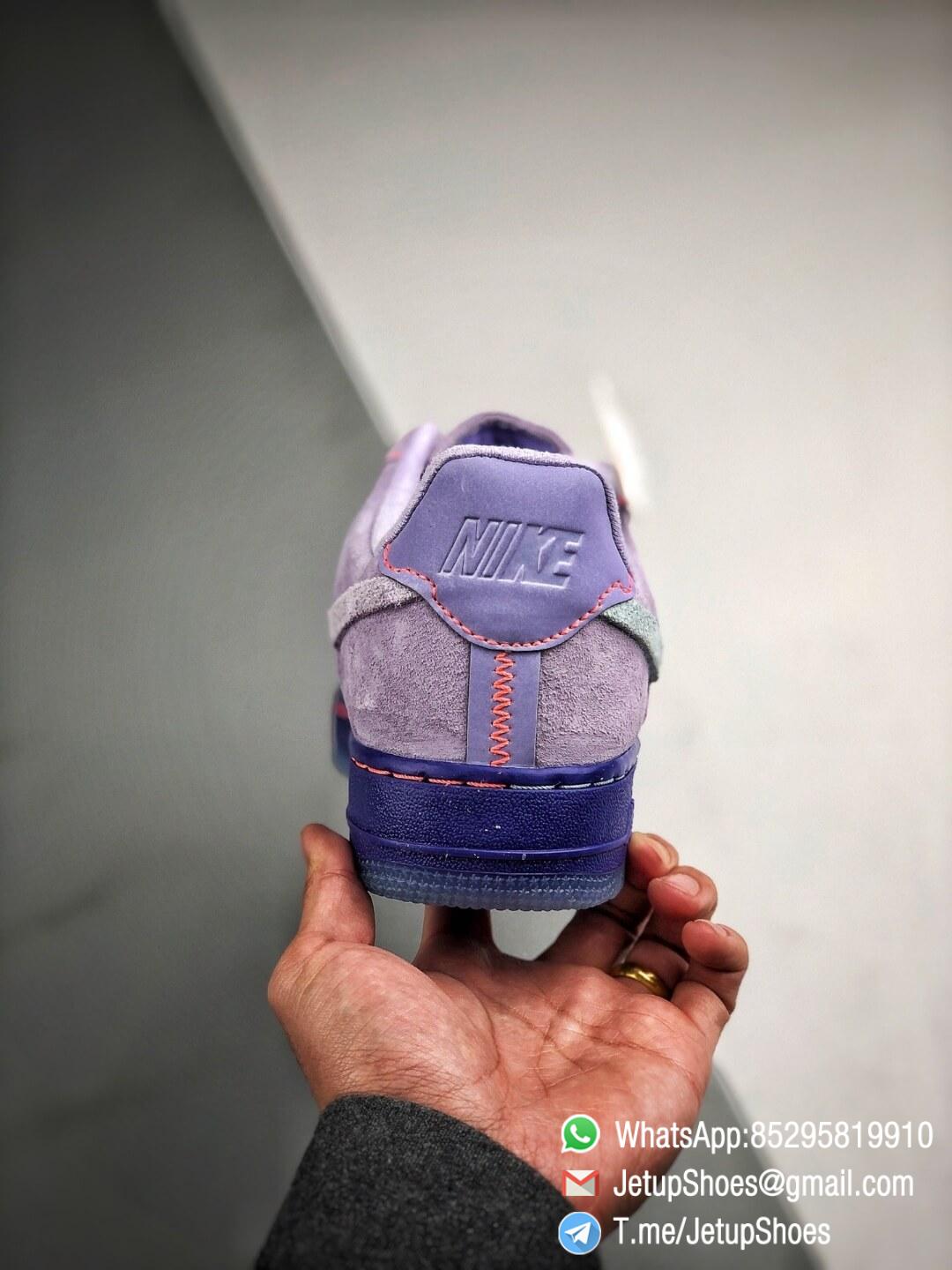 The Nike Wmns Air Force 1 Low LX Purple Agate Suede Upper Orange Stitches Ocean Blue Outsoles Repsneaker 10 The Nike Wmns Air Force 1 Low LX Purple Agate Suede Upper Orange Stitches Ocean Blue Outsoles Repsneaker 10