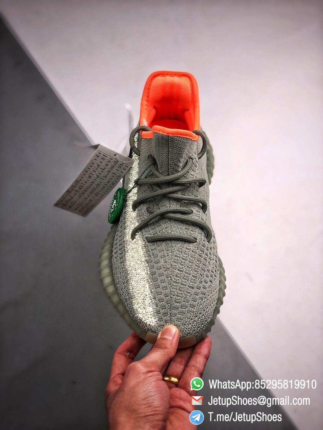 Best Replica Sneakers Adidas Yeezy Boost 350 V2 Desert Sage Pale Green Primeknit Upper 3M Reflective 05 Best Replica Sneakers Adidas Yeezy Boost 350 V2 Desert Sage Pale Green Primeknit Upper 3M Reflective 05