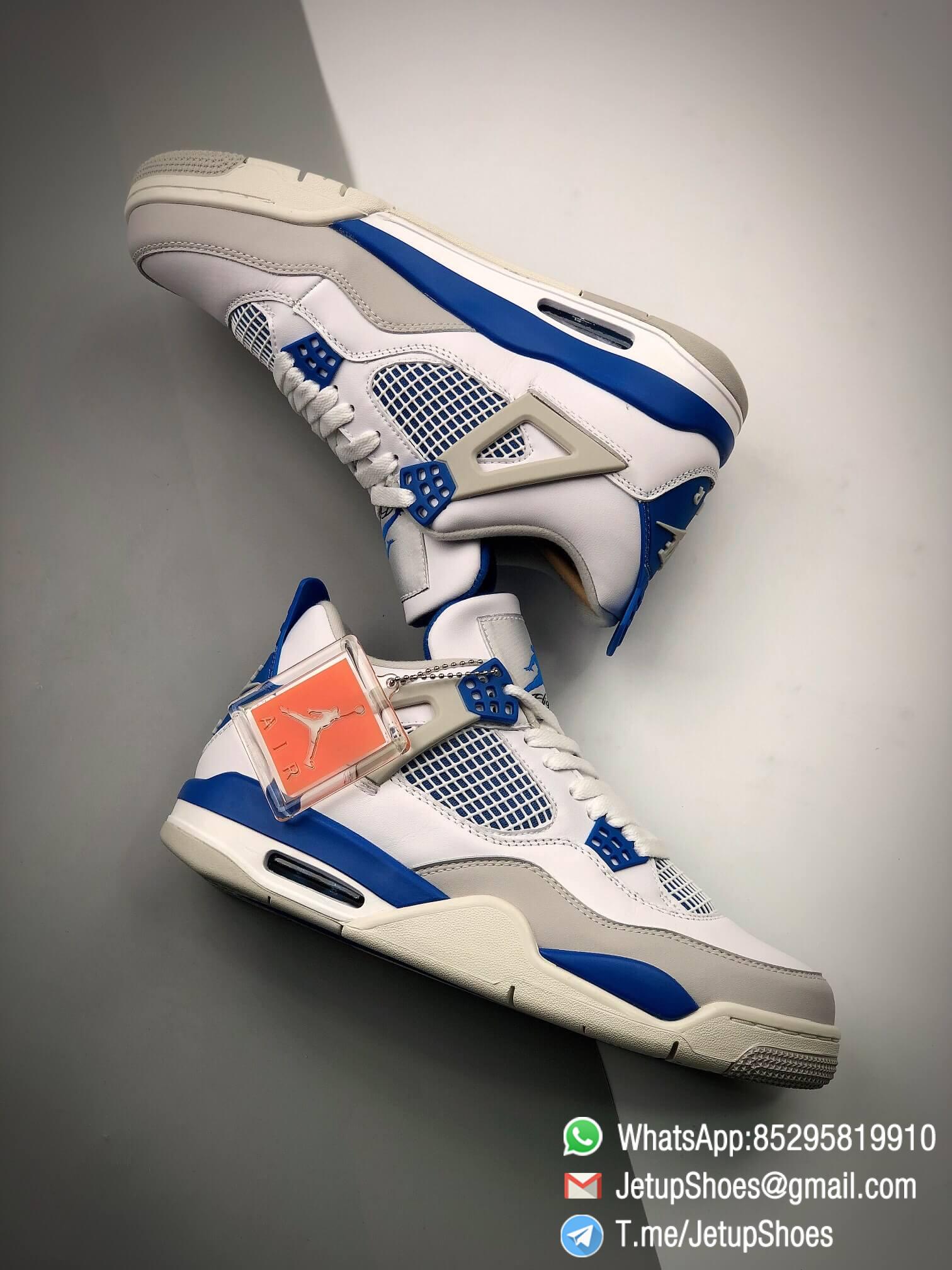 Best Replica Jordan 4 Retro Military Blue 2012 Sneakers 308497 105 12