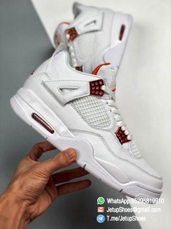 Repsneaker Air Jordan 4 Retro Metallic Orange Best Replica Sneakers SKU CT8527 118 02