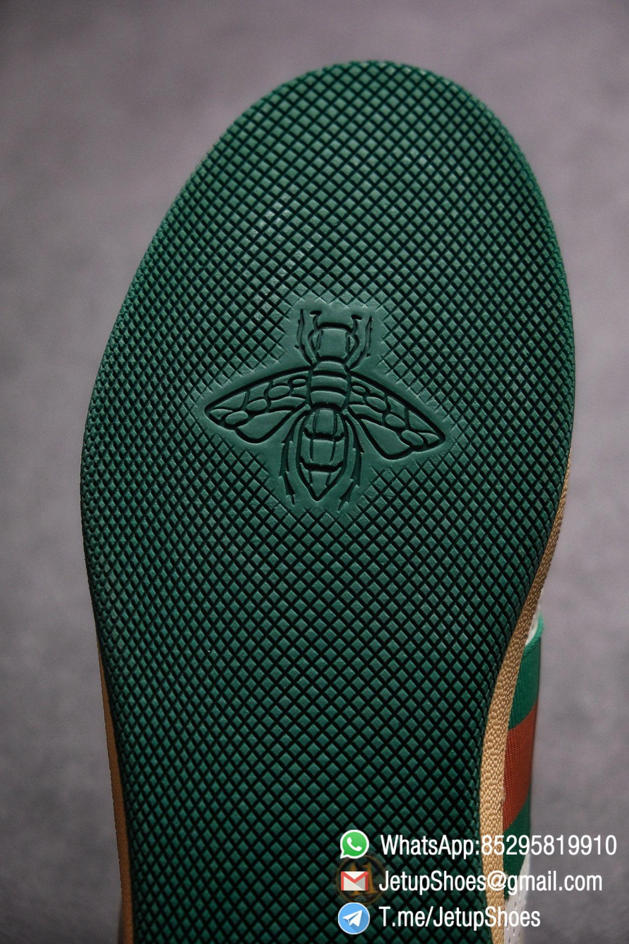 Gucci Screener Leather Low-Top Sneaker for Men Green and Orange Web with Vintage Effect Sneakers 016 Gucci,Screener Leather Sneaker,Low-Top,Screener Leather Sneaker Low-Top Sneaker,Gucci Vintage Green and Orange Effect Sneakers