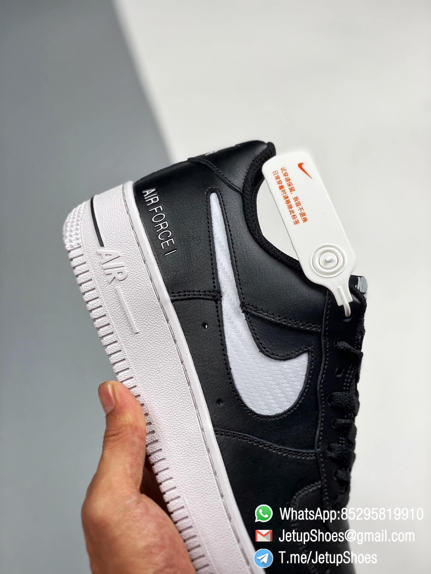 RepSneakers,Air Force 1,Air Force 07,Air Force 1 07 LV8,Air Force 1 07 LV8 Cut Out Swoosh,Air Force 1 07 LV8 Cut Out Swoosh Black White,CZ7377-001,AF1, AF1 07 LV8,AF1 07 LV8 Cut Out Swoosh,AF1 Cut Out Swoosh Black White,AF1 07 LV8 Black White,Best Replica SNKRS