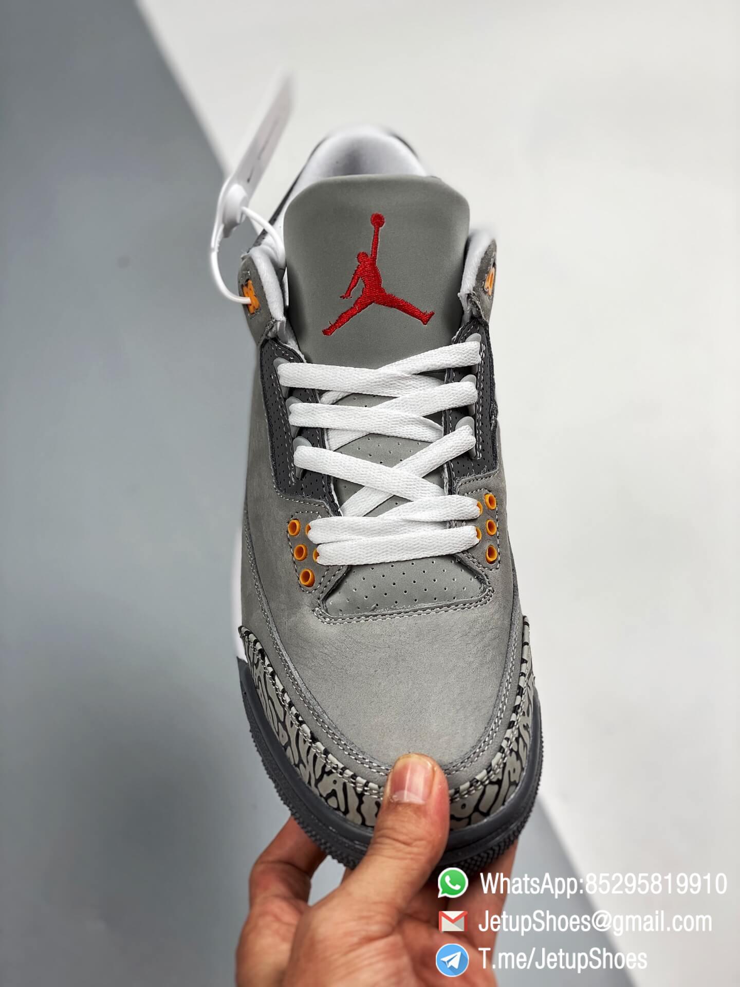 Repsneakers Air Jordan 3 Retro Cool Grey Sku Ct8532 012 Grey Leather Upper Best Replica Sneakers The Quality Replica Sneakers Supplier In China