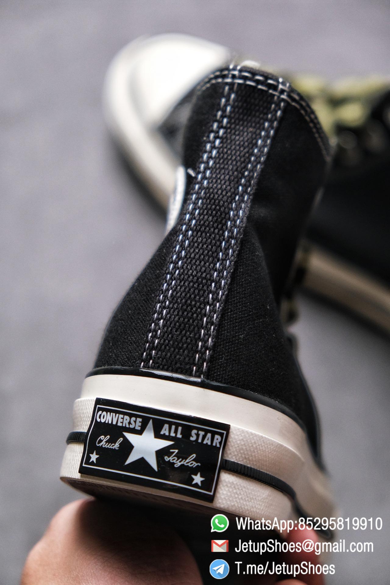 Womens Converse x Gucci Tennis 1970S High Top Sneaker Vintage Inspired Green Shoelace Black 2021 Spring 06 Womens Converse x Gucci Tennis 1970S High Top Sneaker Vintage Inspired Green Shoelace Black 2021 Spring 06