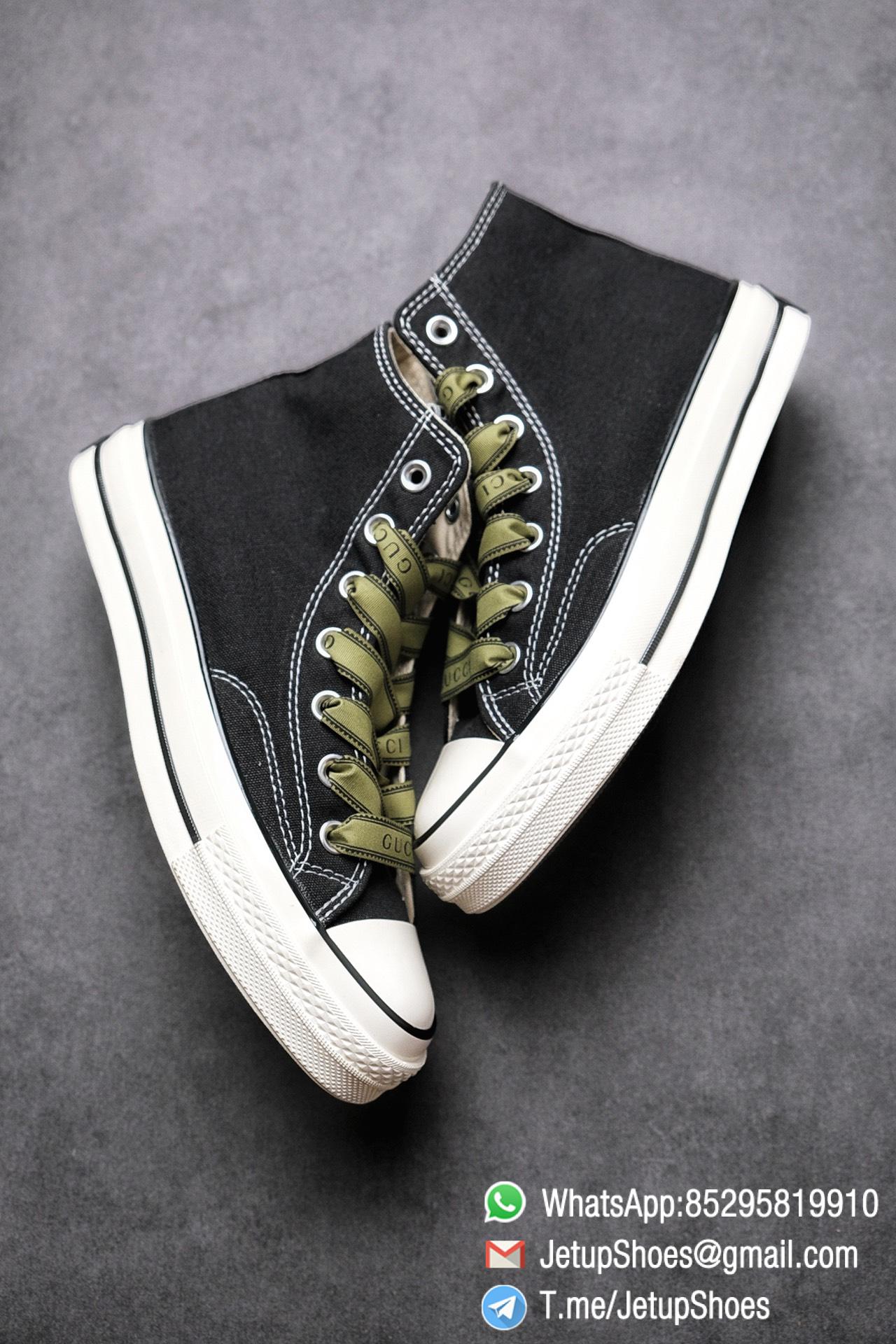 converse green laces