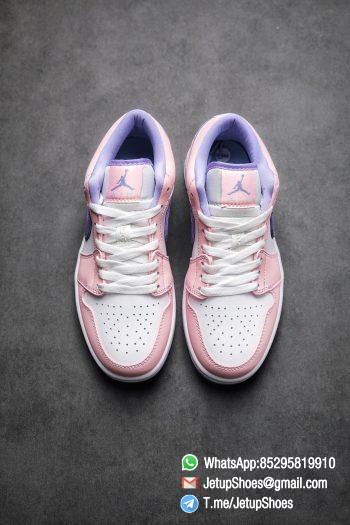 Best Replica Air Jordan 1 Low SE Arctic Punch Crisp White Upper Soft Pink Overlays Top Quality Supplier 02