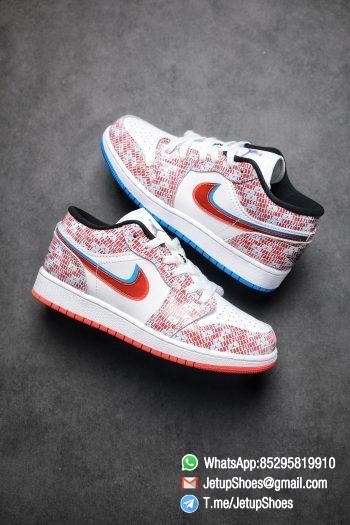 Best Replica Air Jordan 1 Low SE GS Take Flight with 3D Glasses Theme SKU DD1527 114 Top RepSneakers 01