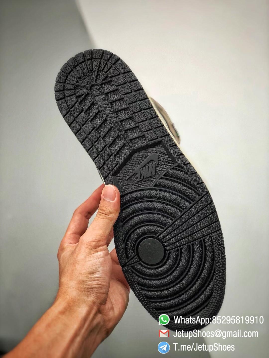 Best Replica Air Jordan 1 Retro High OG Dark Mocha Off white Leather Base and Black Overylays Top Quality Sneakers 010 Best Replica Air Jordan 1 Retro High OG Dark Mocha Off white Leather Base and Black Overylays Top Quality Sneakers 010