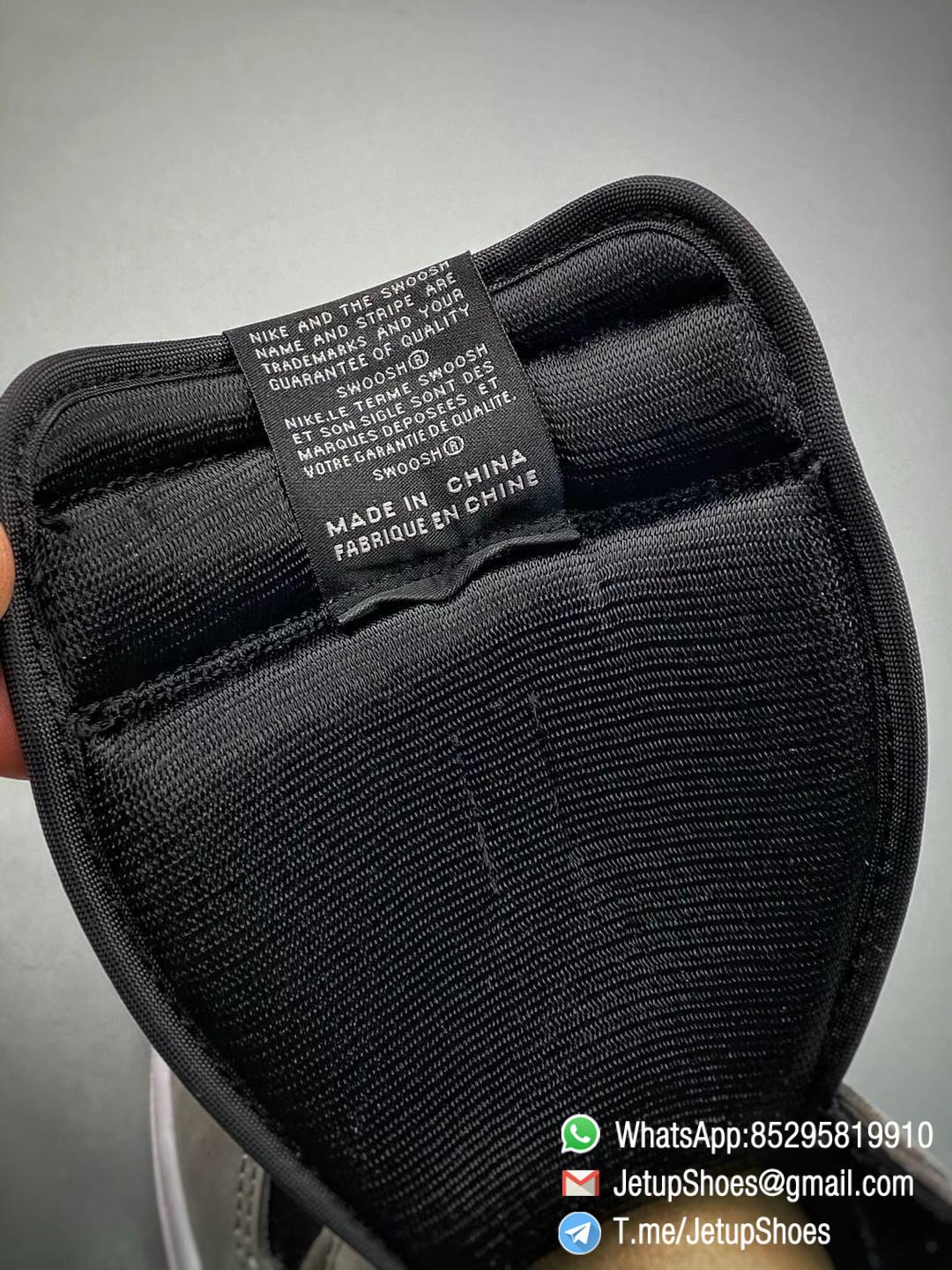 Best Replica Air Jordan 1 Retro High OG Shadow 2.0 Black Leather Upper Grey Suede Overlays RepSnkrs 015 Best Replica Air Jordan 1 Retro High OG Shadow 2.0 Black Leather Upper Grey Suede Overlays RepSnkrs 015