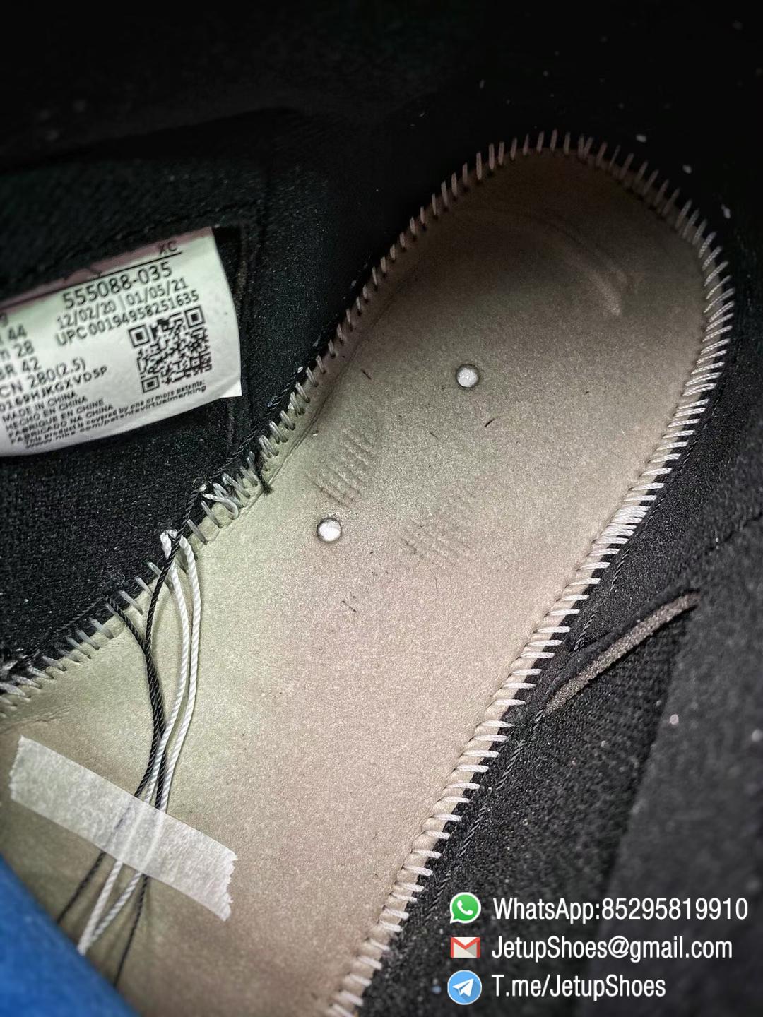 Best Replica Air Jordan 1 Retro High OG Shadow 2.0 Black Leather Upper Grey Suede Overlays RepSnkrs 016 Best Replica Air Jordan 1 Retro High OG Shadow 2.0 Black Leather Upper Grey Suede Overlays RepSnkrs 016