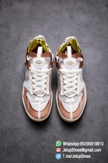 Best Replica Air Jordan Delta SP Sail Brown Light Green Running Shoes CW0783 104 Top Quality Sneakers Store 02