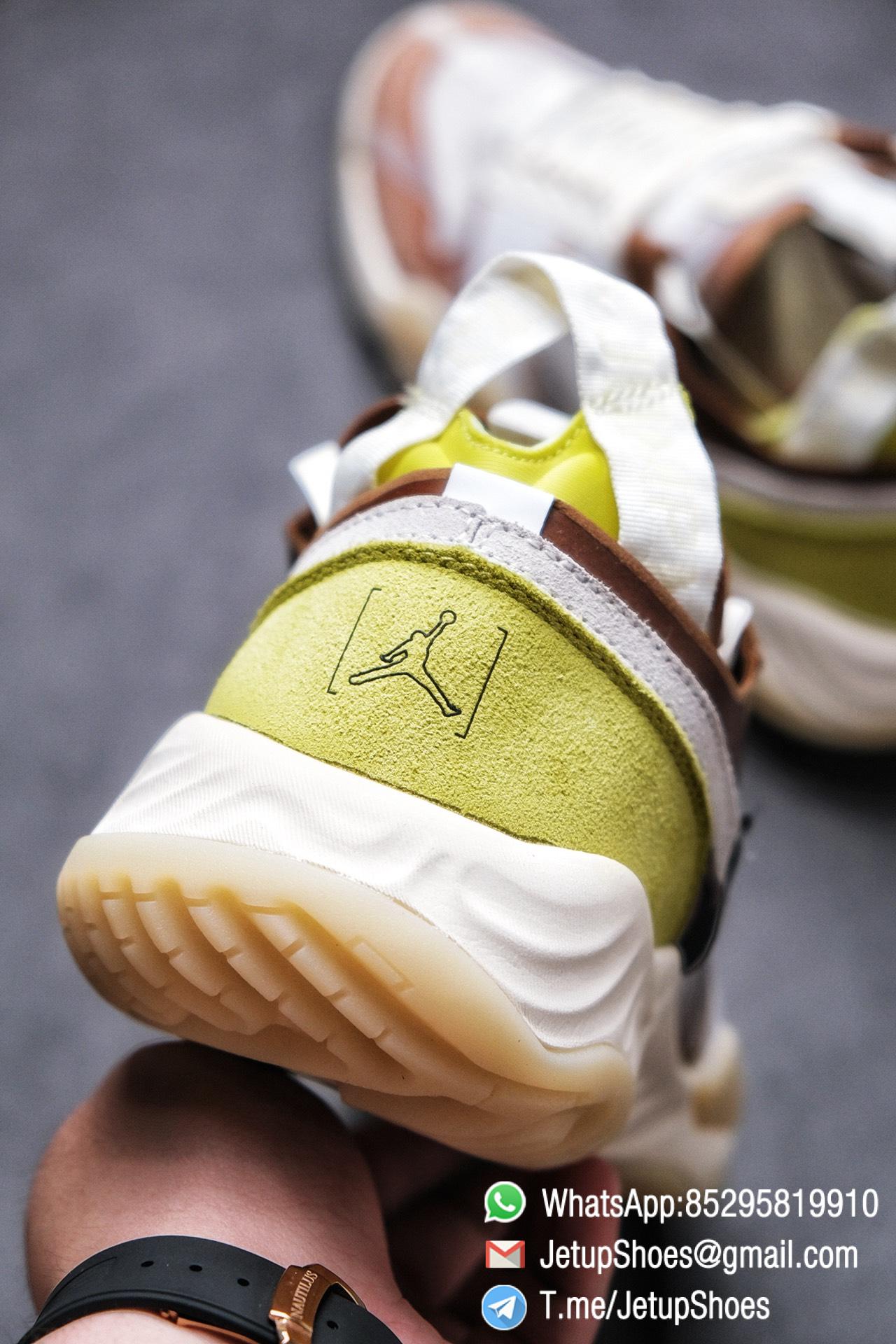 Best Replica Air Jordan Delta SP Sail Brown Light Green Running Shoes CW0783 104 Top Quality Sneakers Store 08