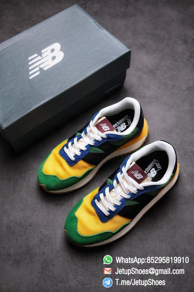 Best Replica New Balance 237 Green Blue Yellow Multi Color SKU MS237LB1 High Quality Fake Running Shoes 04