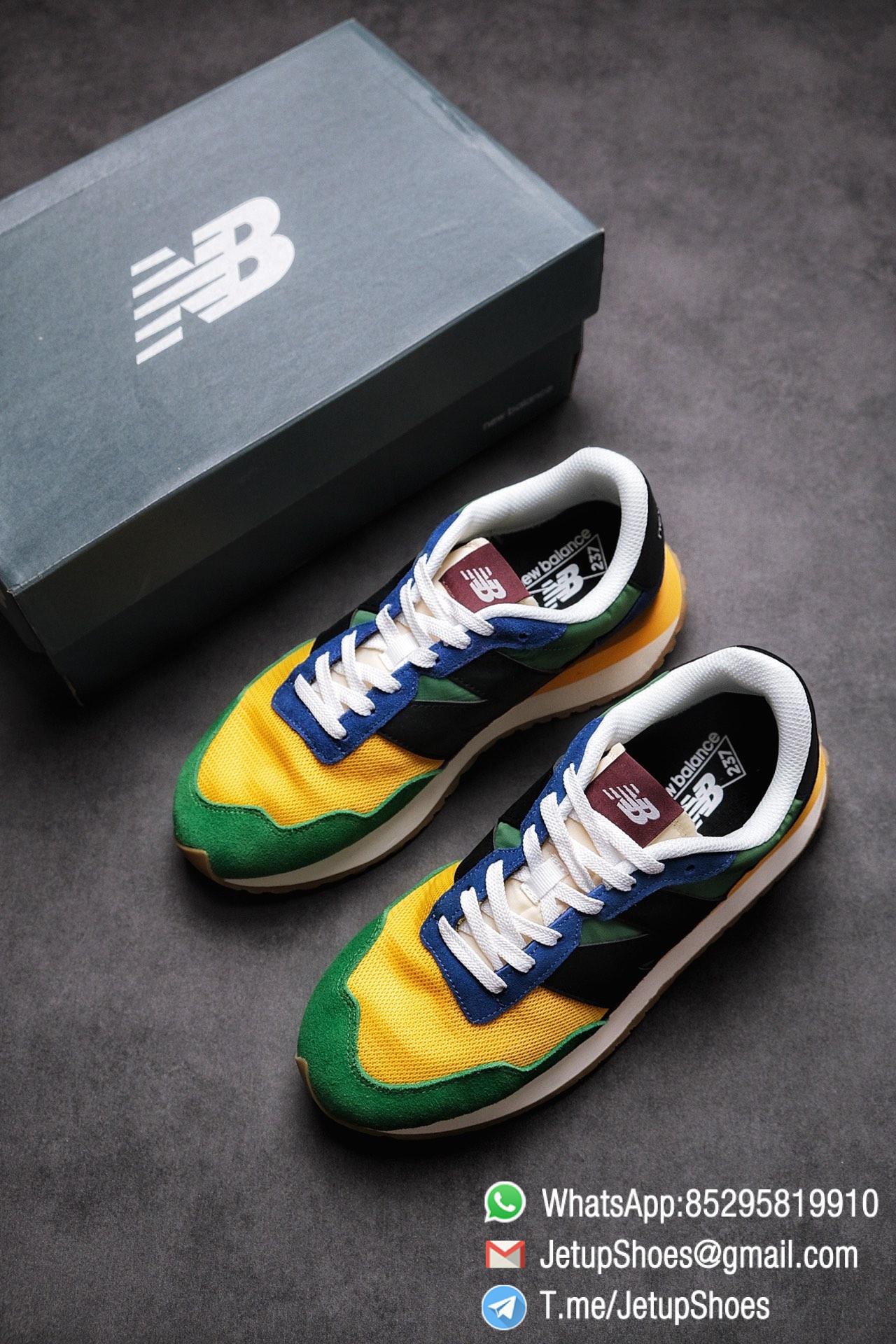 Best Replica New Balance 237 Green Blue Yellow Multi Color SKU MS237LB1 High Quality Fake Running Shoes 04