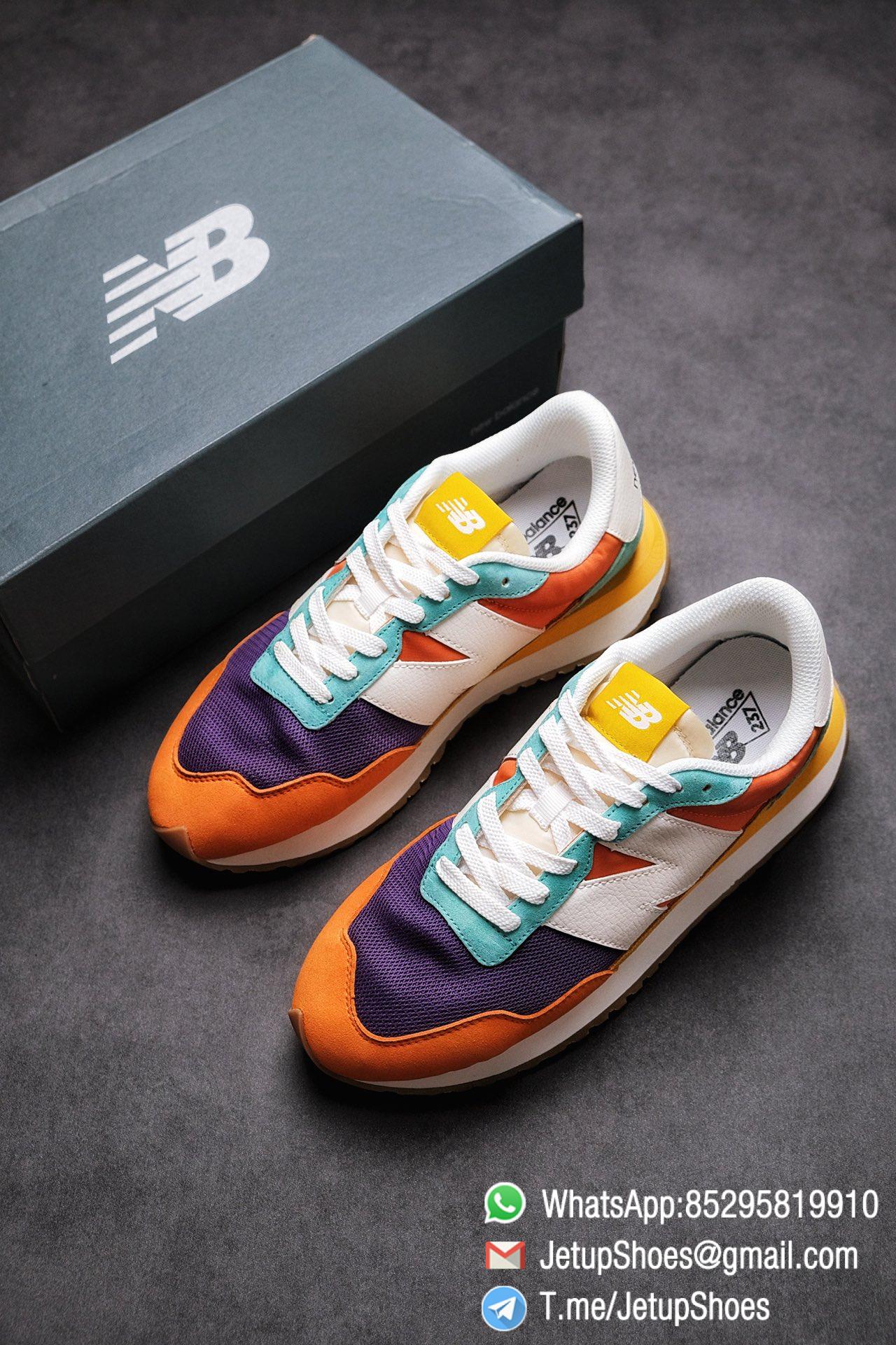 Best Replica New Balance 237 Yellow Blue Orange Suede Purple Mesh Stitching SKU MS237LB2 High Quality Fake Multi Color Running Shoes 04 Best Replica New Balance 237 Yellow Blue Orange Suede Purple Mesh Stitching SKU MS237LB2 High Quality Fake Multi Color Running Shoes 04