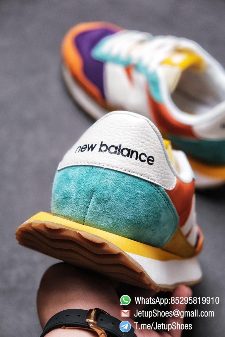 Best Replica New Balance 237 ‘Yellow Blue Orange’ Suede Purple Mesh
