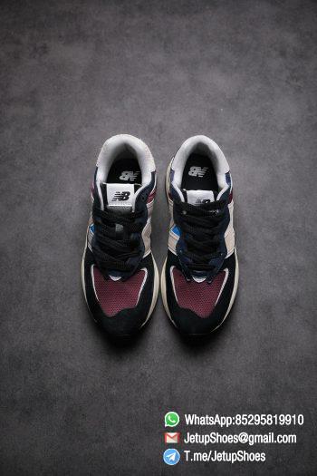 Best Replica New Balance 57 40 Navy Burgundy SKU M5740TB Navy And Burgundy Panels Appear Top Quality 02