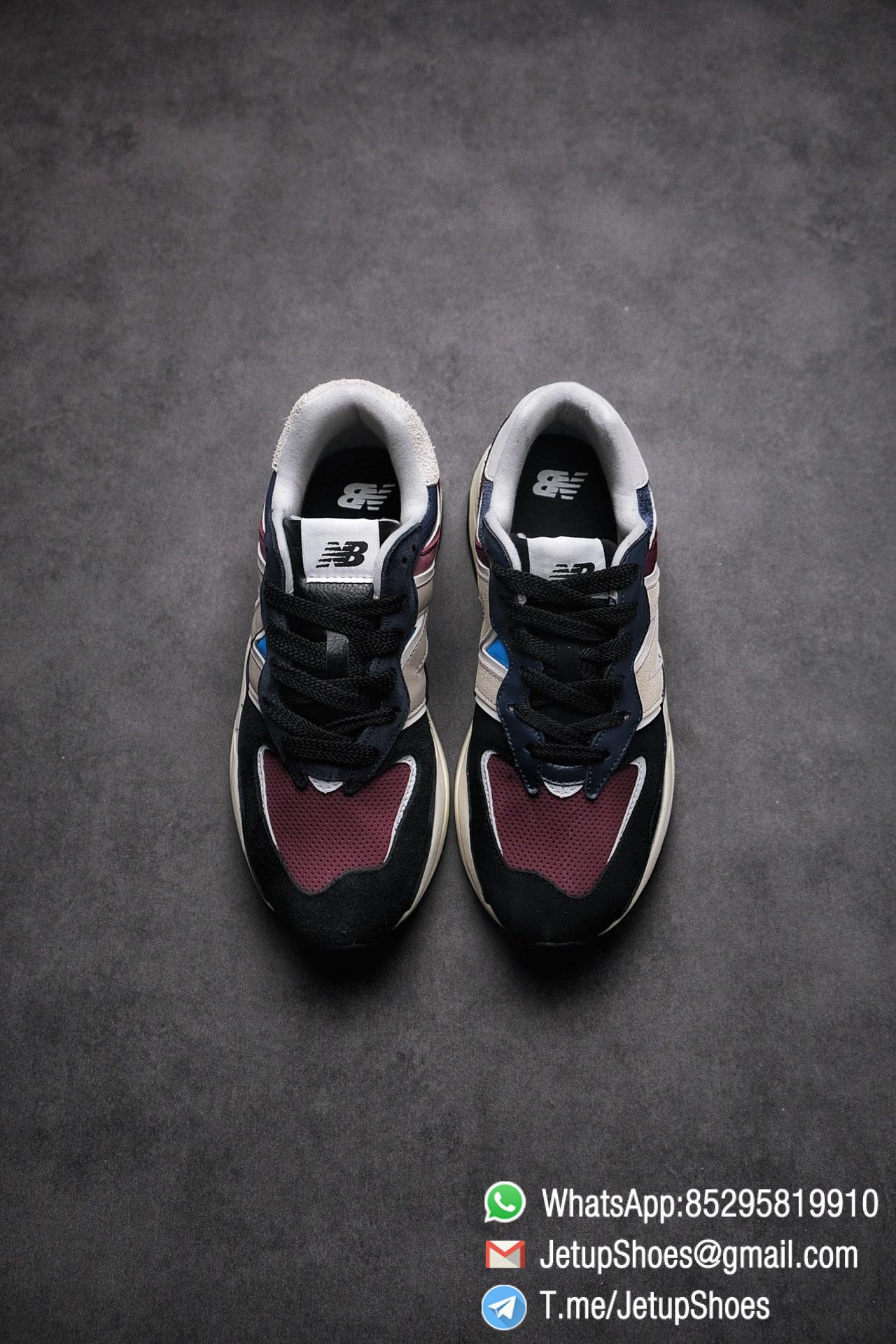 Best Replica New Balance 57 40 Navy Burgundy SKU M5740TB Navy And Burgundy Panels Appear Top Quality 02