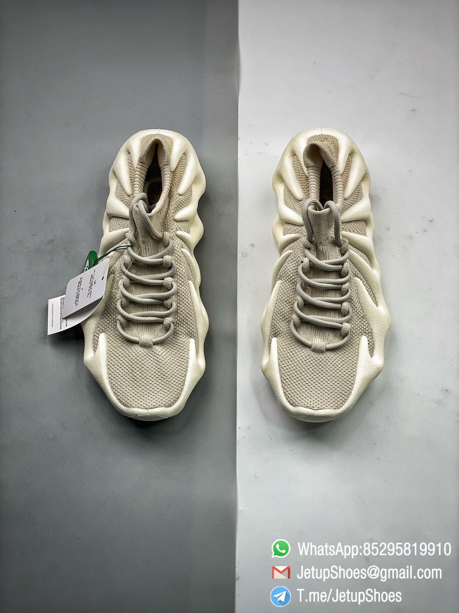 Best Replica adidas Yeezy 450 Cloud White Sneakers S2 Pure RepSneakers Top Quality Snkrs 08