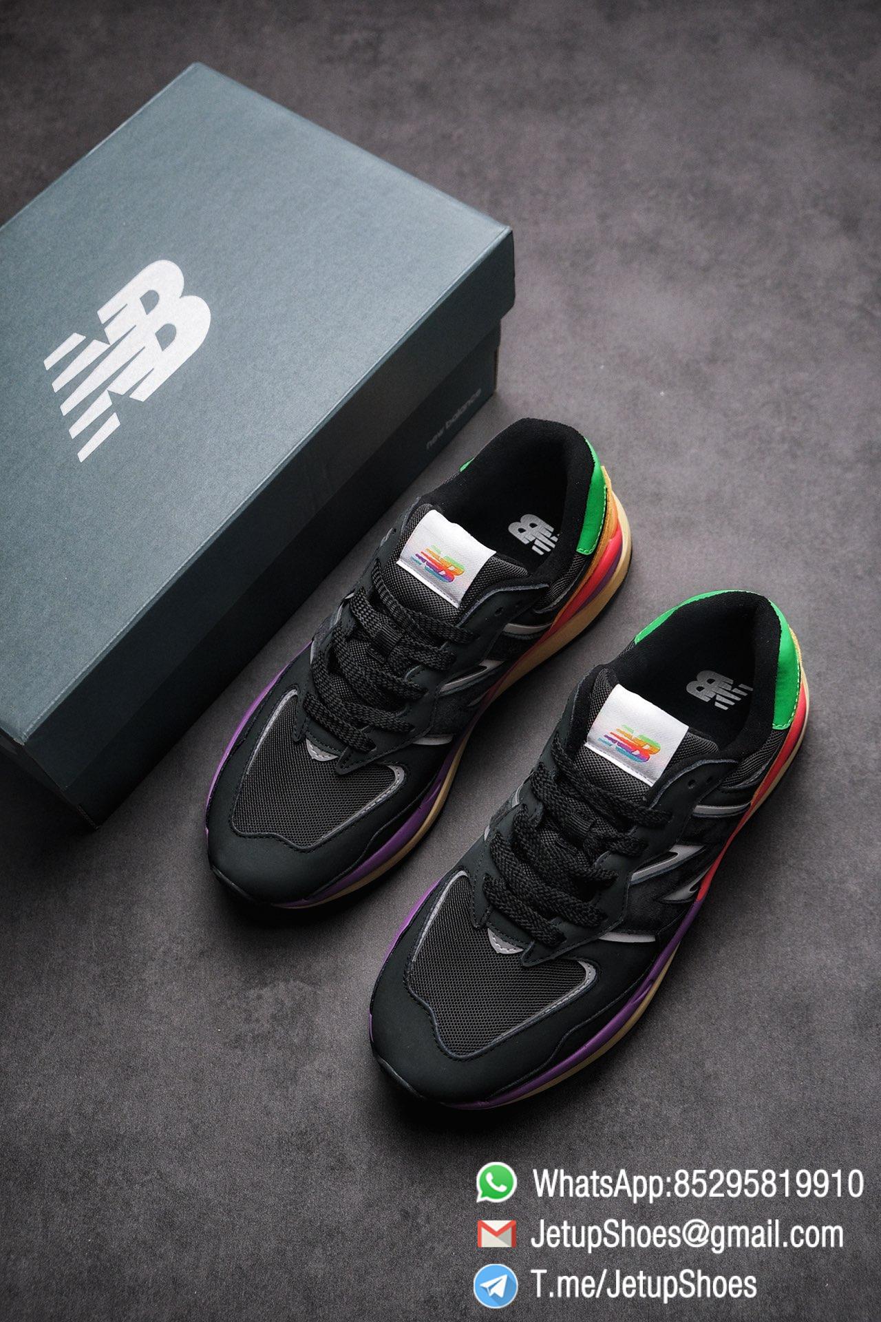 New Balance 5740 Black Multicolor Running Sneakers M5740LB Black Mesh Upper Oriange Suede Oversized N 03 New Balance 5740 Black Multicolor Running Sneakers M5740LB Black Mesh Upper Oriange Suede Oversized N 03