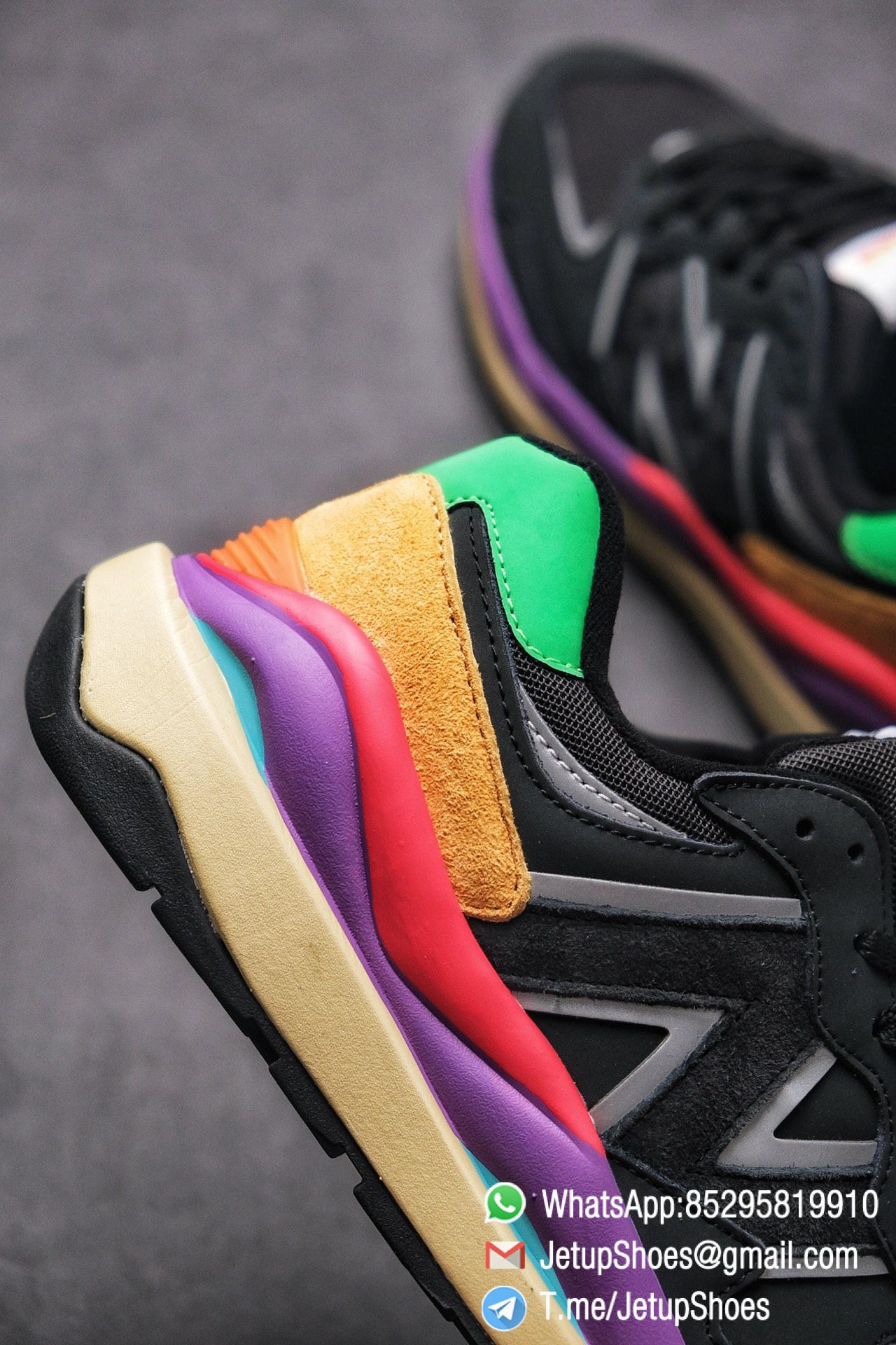 New Balance 5740 Black Multicolor Running Sneakers M5740LB Black Mesh Upper Oriange Suede Oversized N 07 New Balance 5740 Black Multicolor Running Sneakers M5740LB Black Mesh Upper Oriange Suede Oversized N 07