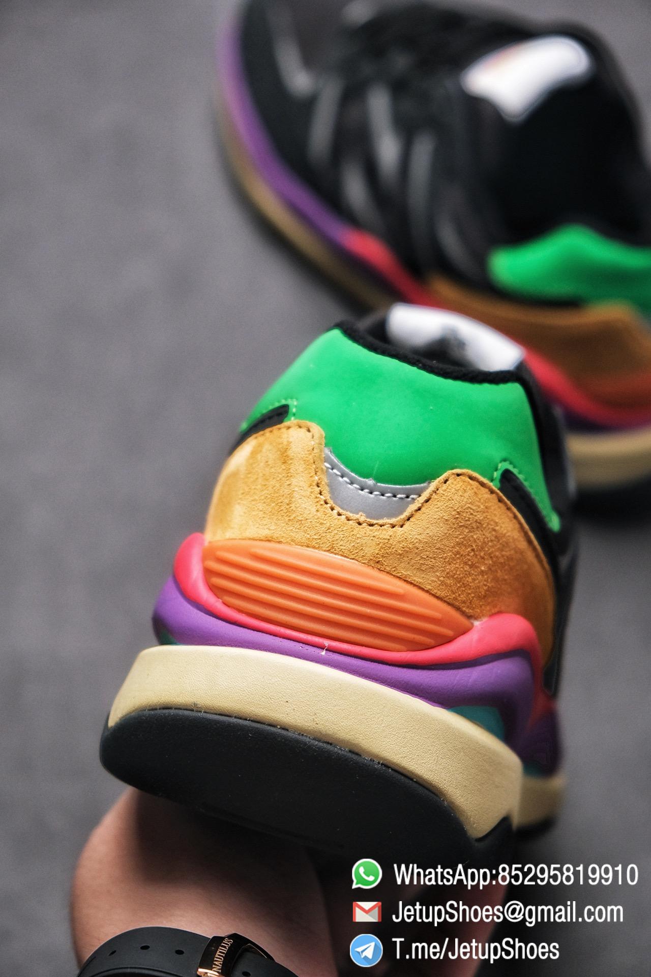 New Balance 5740 Black Multicolor Running Sneakers M5740LB Black Mesh Upper Oriange Suede Oversized N 08 New Balance 5740 Black Multicolor Running Sneakers M5740LB Black Mesh Upper Oriange Suede Oversized N 08